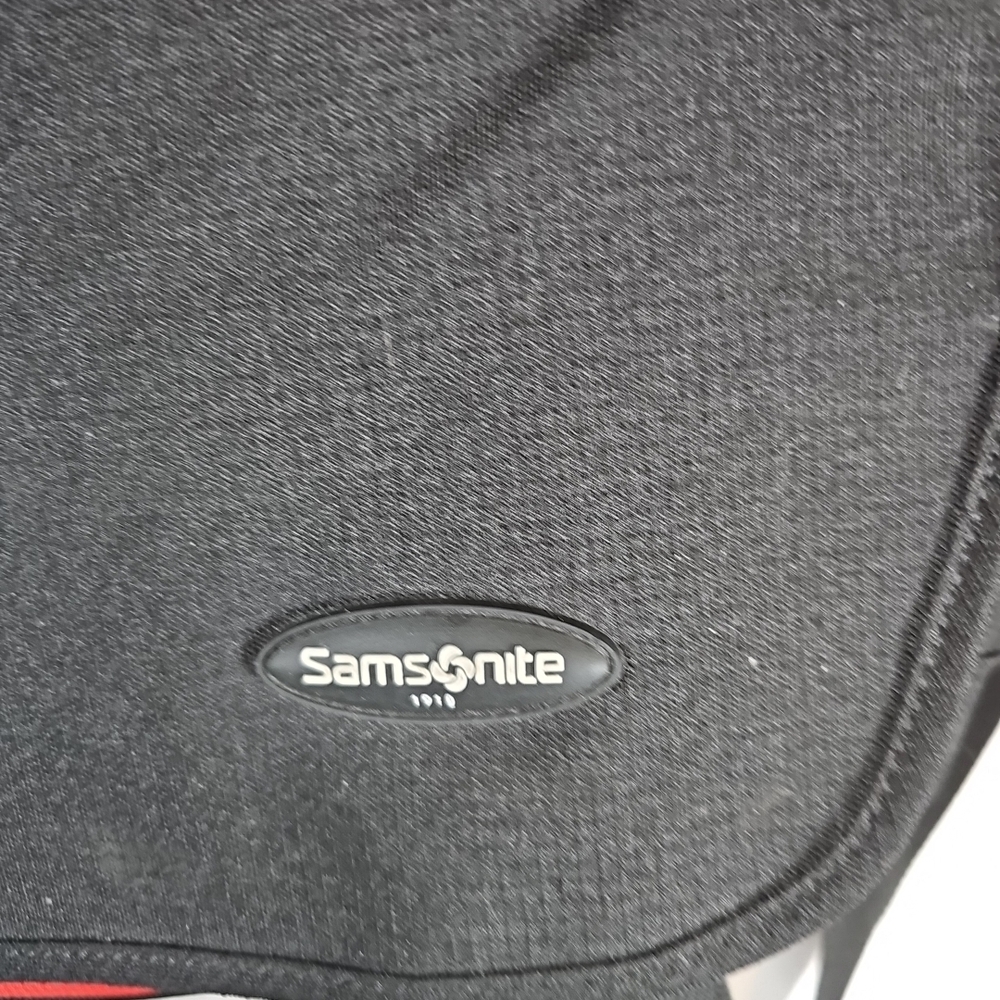 Samsonite Laptop Black Travel Bag With Shoulder Strap